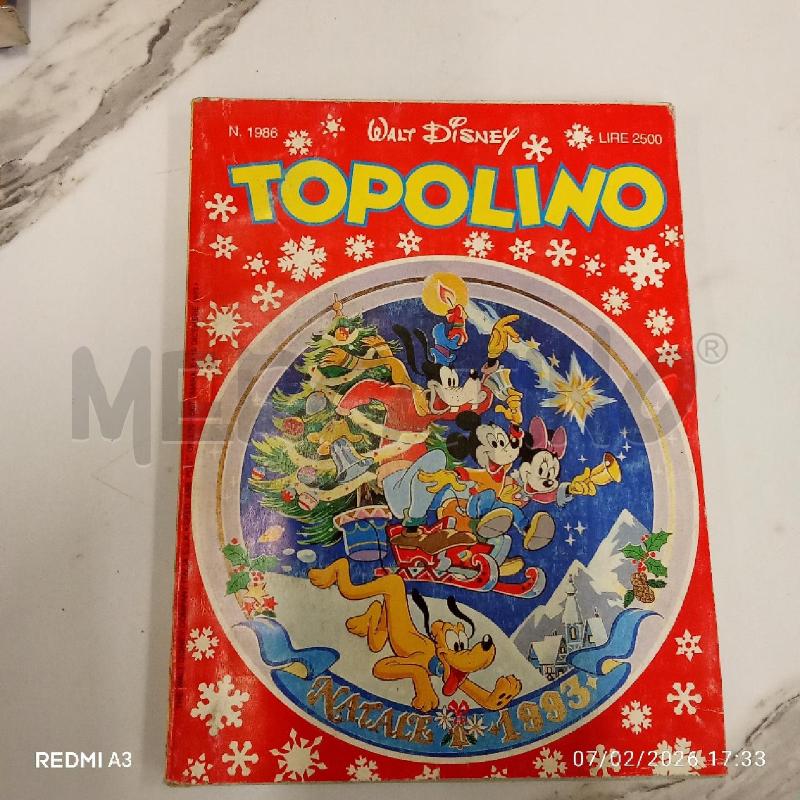 TOPOLINO 1993 NATALE  | Mercatino dell'Usato San giorgio del sannio 1