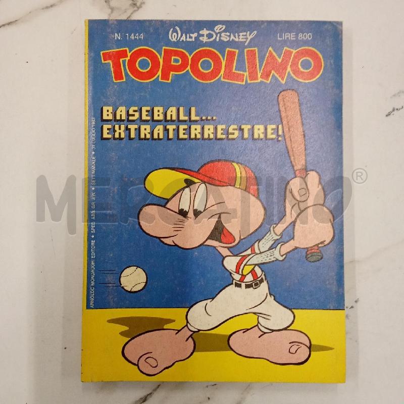TOPOLINO BASEBALL EXSTRATERRESTRE | Mercatino dell'Usato San giorgio del sannio 1