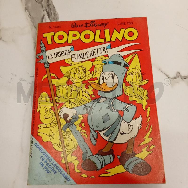 TOPOLINO LA DISFIDA DI PAPERETTA  | Mercatino dell'Usato San giorgio del sannio 1