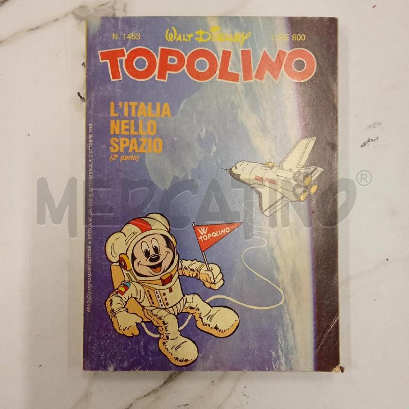TOPOLINO L'ITALIA NELLO SPAZIO  | Mercatino dell'Usato San giorgio del sannio 1