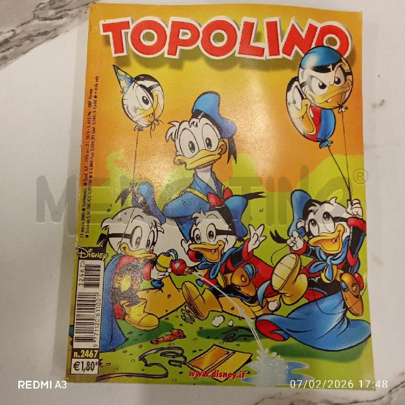 TOPOLINO PALLONCINI PAPERINI  | Mercatino dell'Usato San giorgio del sannio 1
