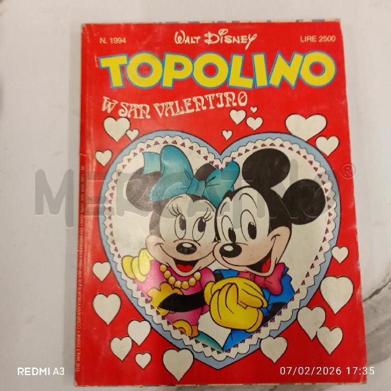 TOPOLINO SAN VALENTINO  | Mercatino dell'Usato San giorgio del sannio 1