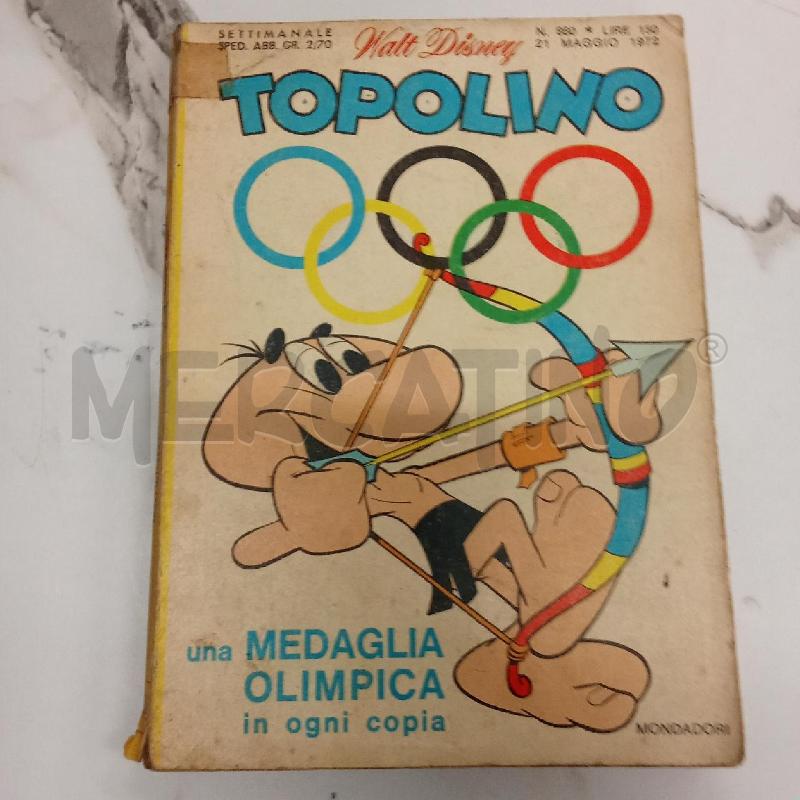 TOPOLINO UNA MEDAGLIA PLIMPICA  | Mercatino dell'Usato San giorgio del sannio 1