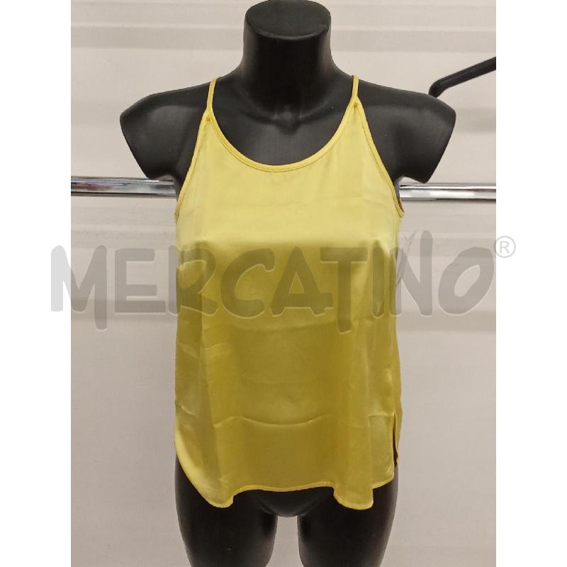 TOP GIALLO RASO  | Mercatino dell'Usato San giorgio del sannio 1
