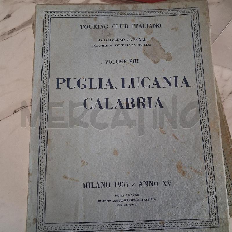 TOURING CLUB ITALIANO PUGLIA LUCANIA CALABRIA | Mercatino dell'Usato San giorgio del sannio 1