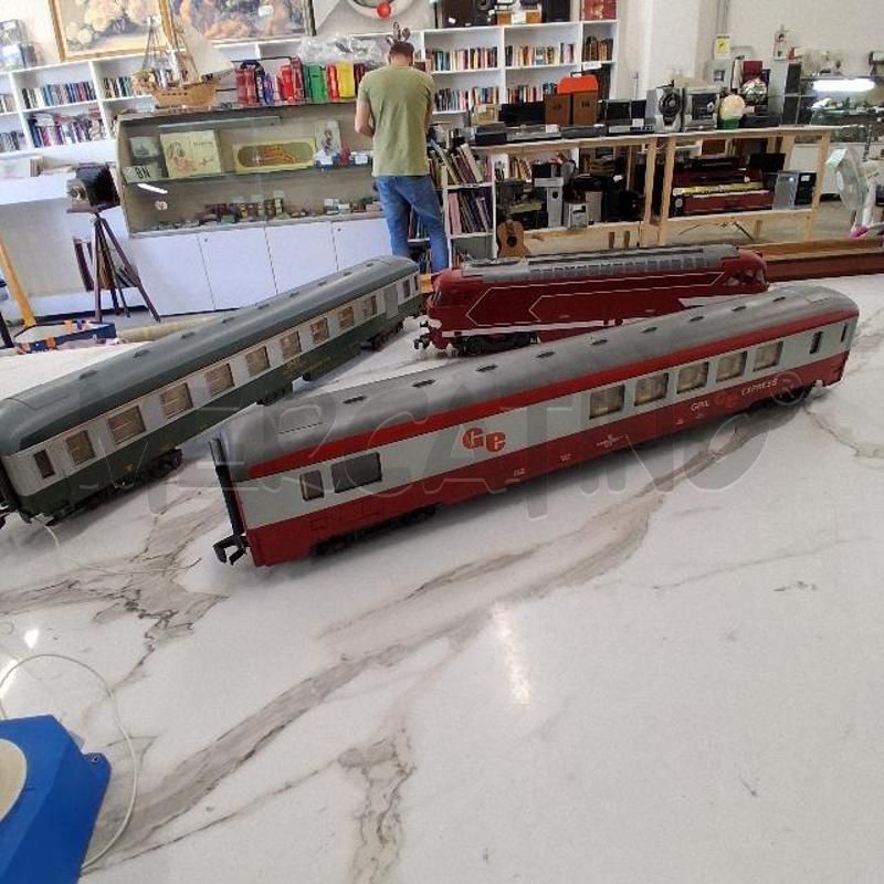 TRENINO MODELLINO LIMA STATICO | Mercatino dell'Usato San giorgio del sannio 2