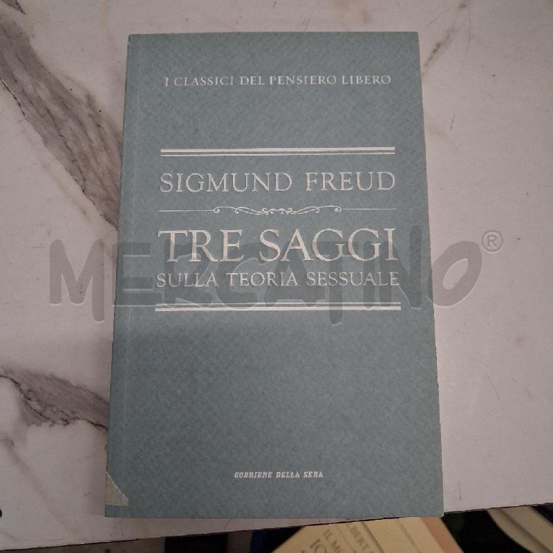 TRE SAGGI SULLA TEORIA SESSUALE  | Mercatino dell'Usato San giorgio del sannio 1