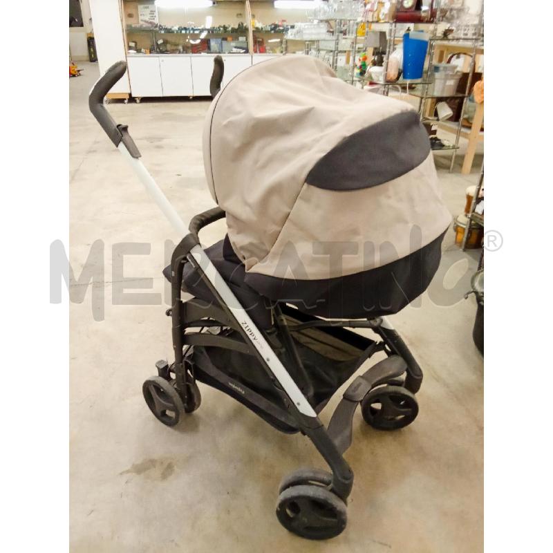 TRIO INGLESINA ZIPPY PRO TORTORA GRIGIO  | Mercatino dell'Usato San giorgio del sannio 2