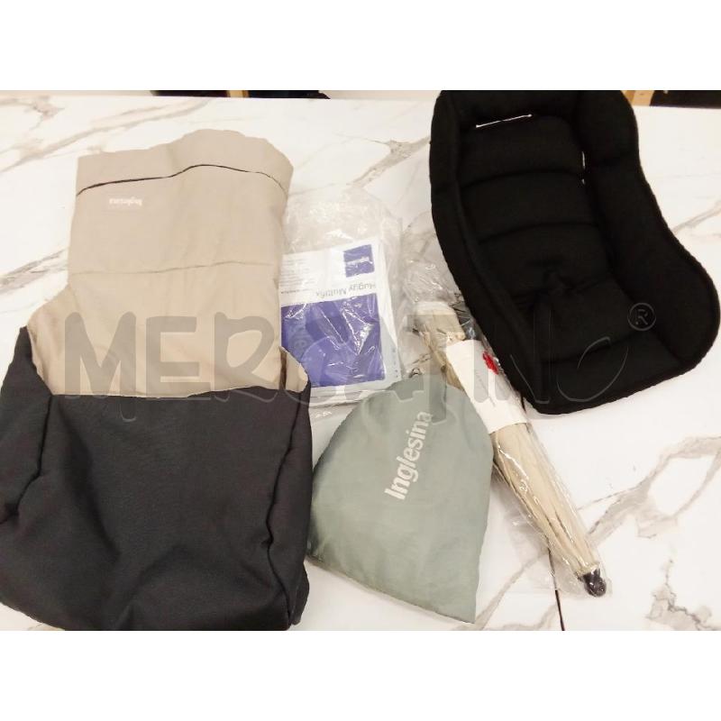 TRIO INGLESINA ZIPPY PRO TORTORA GRIGIO  | Mercatino dell'Usato San giorgio del sannio 5