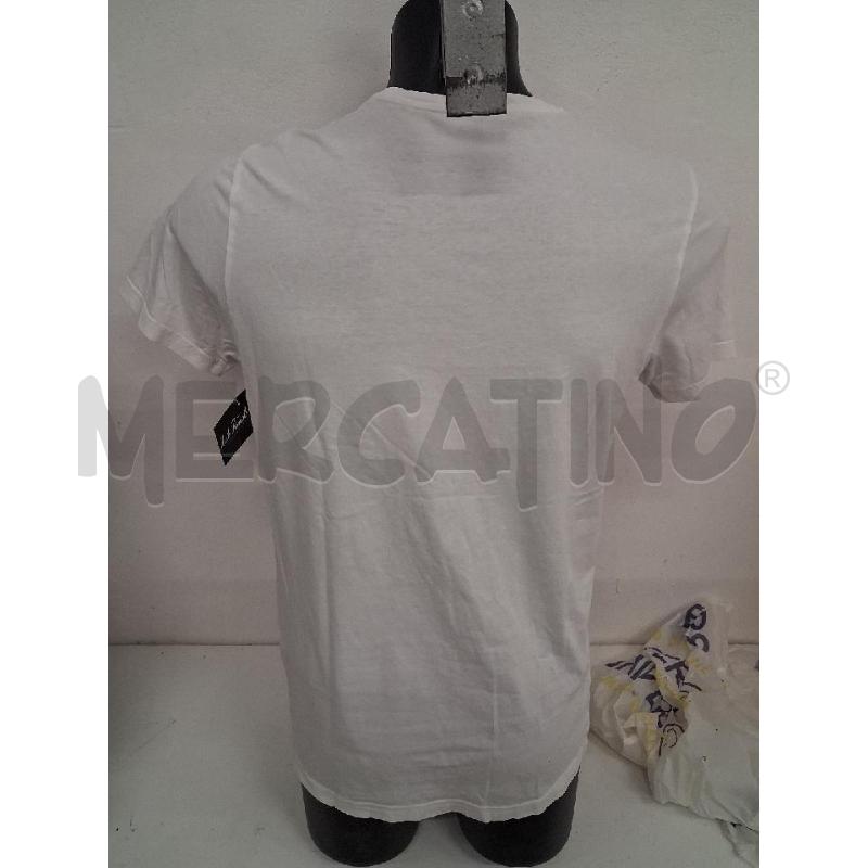T SHIRT BAMBINO BIANCA LOGO SFUMATO NERO ICON  | Mercatino dell'Usato San giorgio del sannio 4