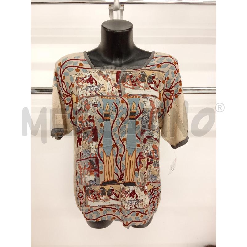 T SHIRT DONNA PIER ANTONIO GASPARI FANTASIA EGIZIA  | Mercatino dell'Usato San giorgio del sannio 1