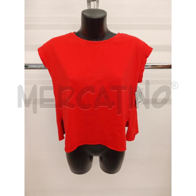 T SHIRT DONNA ROSSA EMME MARELLA  | Mercatino dell'Usato San giorgio del sannio 1