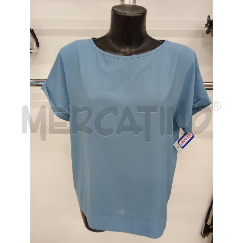 T SHIRT DONNA VELO CELESTE HOPE  | Mercatino dell'Usato San giorgio del sannio 1