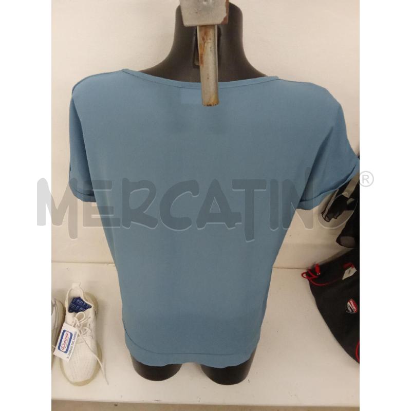 T SHIRT DONNA VELO CELESTE HOPE  | Mercatino dell'Usato San giorgio del sannio 3