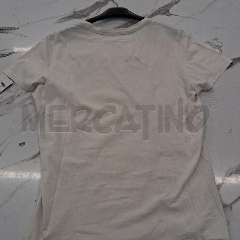 T SHIRT UOMO BIANCA LOGO SCRITTA TOMMY BLU  | Mercatino dell'Usato San giorgio del sannio 5
