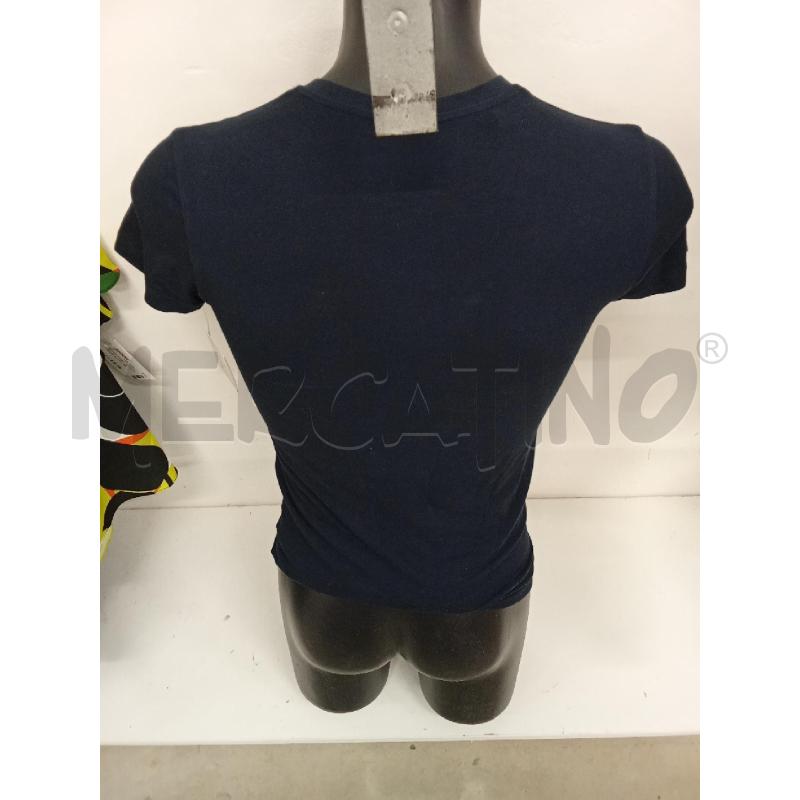T SHIRT UOMO BLU SCRITTA LOGO ARMANI ROSSA BIANCA | Mercatino dell'Usato San giorgio del sannio 3