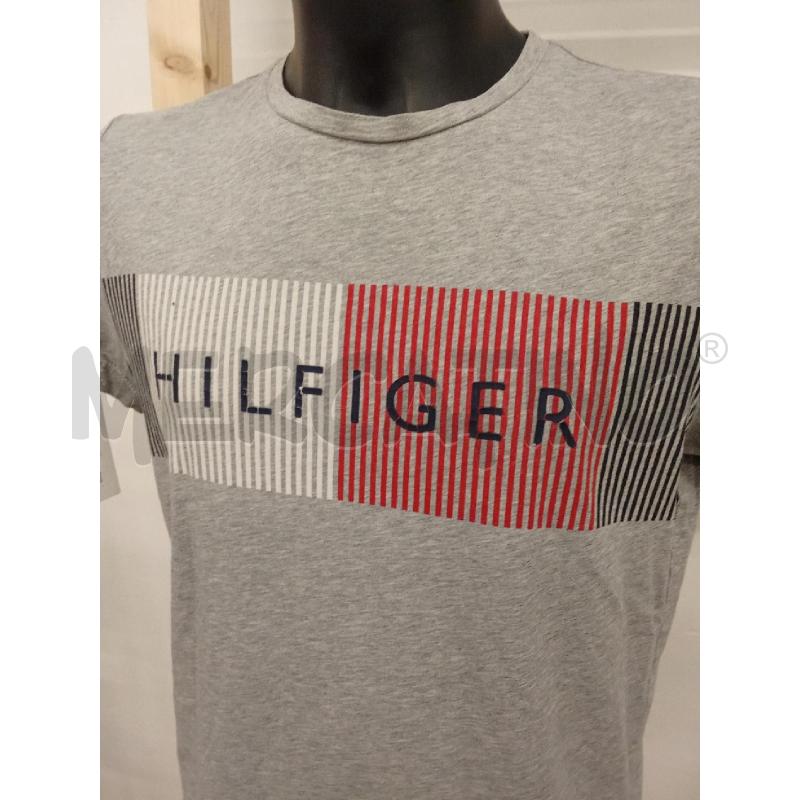 T SHIRT UOMO TOMMY HILGER GRIGIA  | Mercatino dell'Usato San giorgio del sannio 2