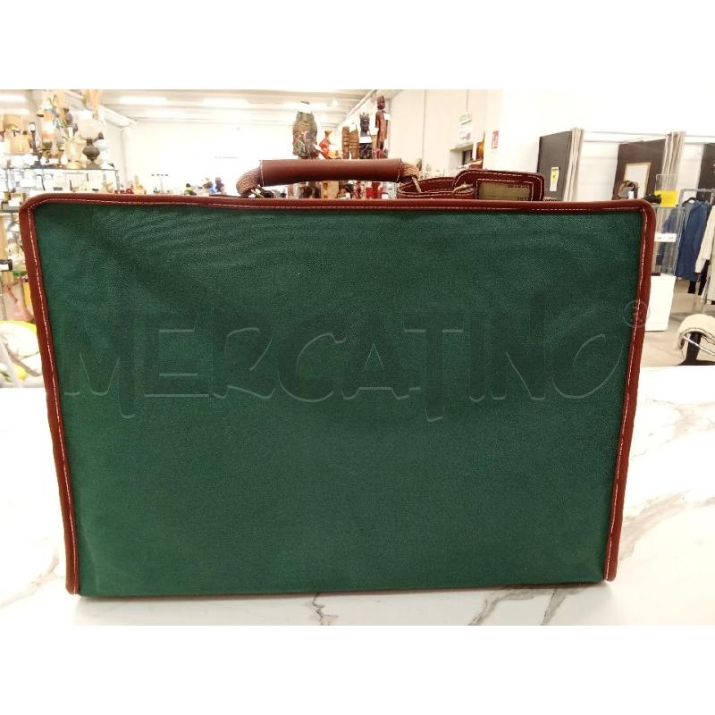 VALIGIA SEMIRIGIDA TESSUTO VERDE COCACOLA | Mercatino dell'Usato San giorgio del sannio 3