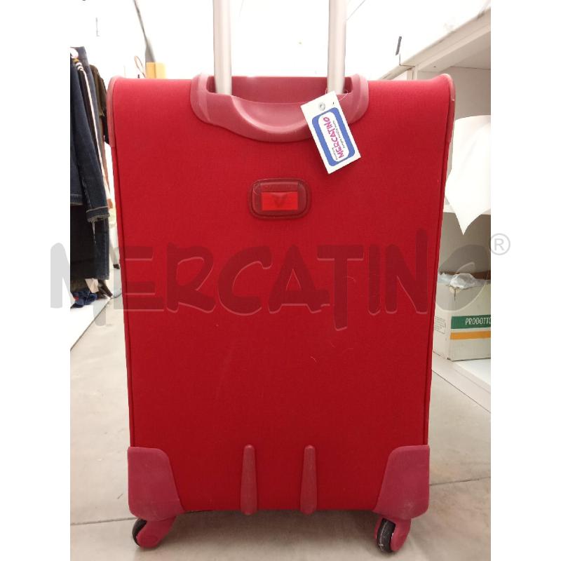 VALIGIA TESSUTO ROSSO RONCATO  | Mercatino dell'Usato San giorgio del sannio 3