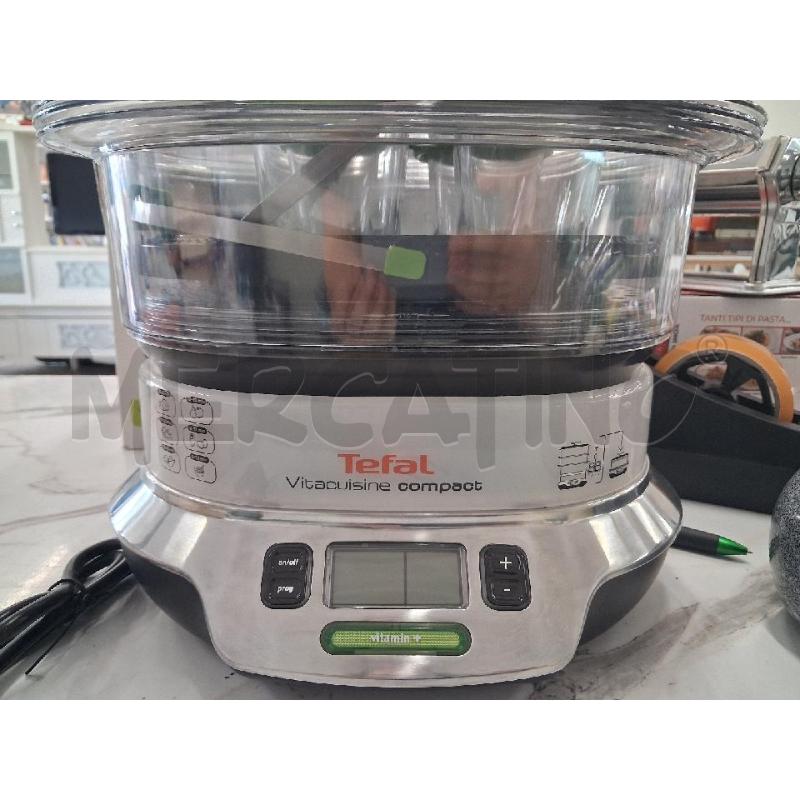 VAPORIERA TEFAL VITACOUSINE COMPACT  | Mercatino dell'Usato San giorgio del sannio 3