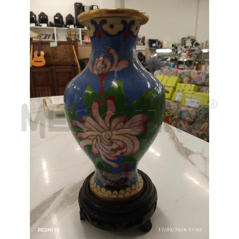 VASETTI COPPIA CLOISONNÈ  | Mercatino dell'Usato San giorgio del sannio 2