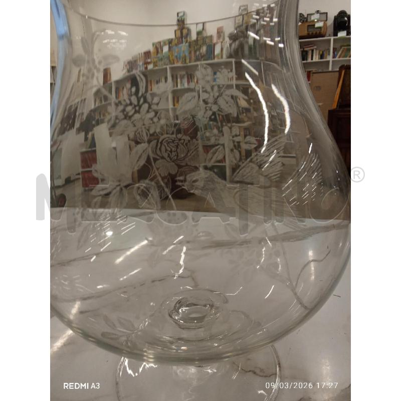 VASO AMPOLLA UCCELLINO SU RAMOSCELLO  | Mercatino dell'Usato San giorgio del sannio 3