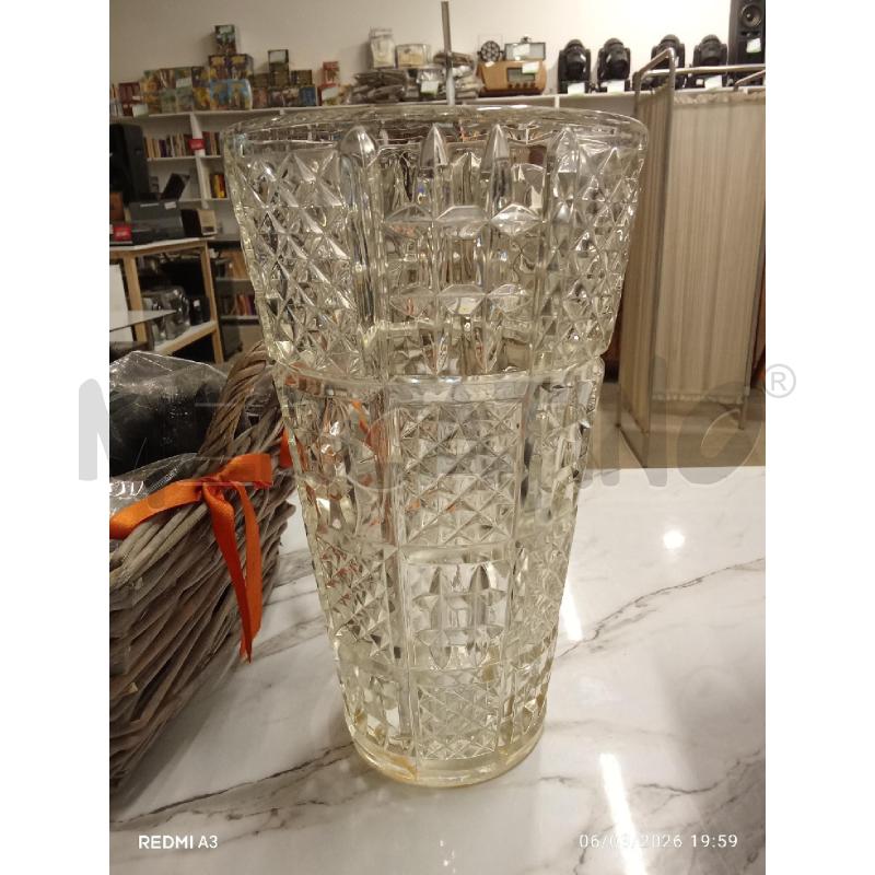 VASO CRISTALLO  | Mercatino dell'Usato San giorgio del sannio 1