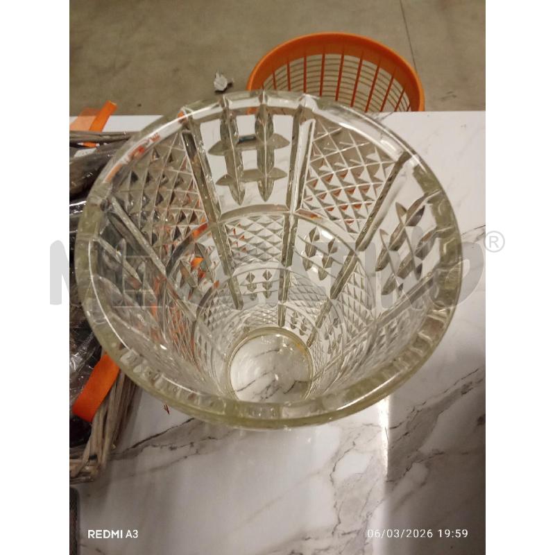 VASO CRISTALLO  | Mercatino dell'Usato San giorgio del sannio 2