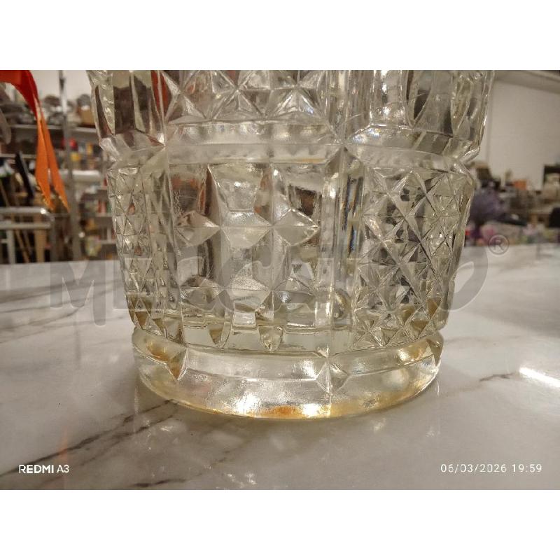VASO CRISTALLO  | Mercatino dell'Usato San giorgio del sannio 4