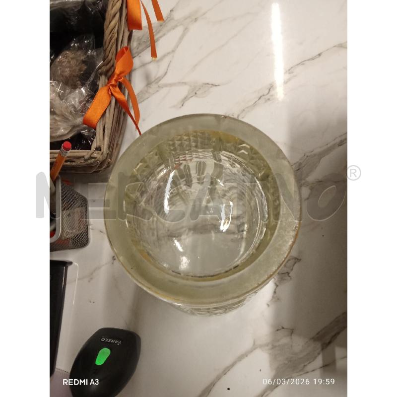 VASO CRISTALLO  | Mercatino dell'Usato San giorgio del sannio 5