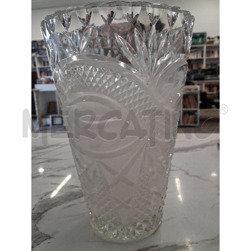 VASO CRISTALLO  | Mercatino dell'Usato San giorgio del sannio 1