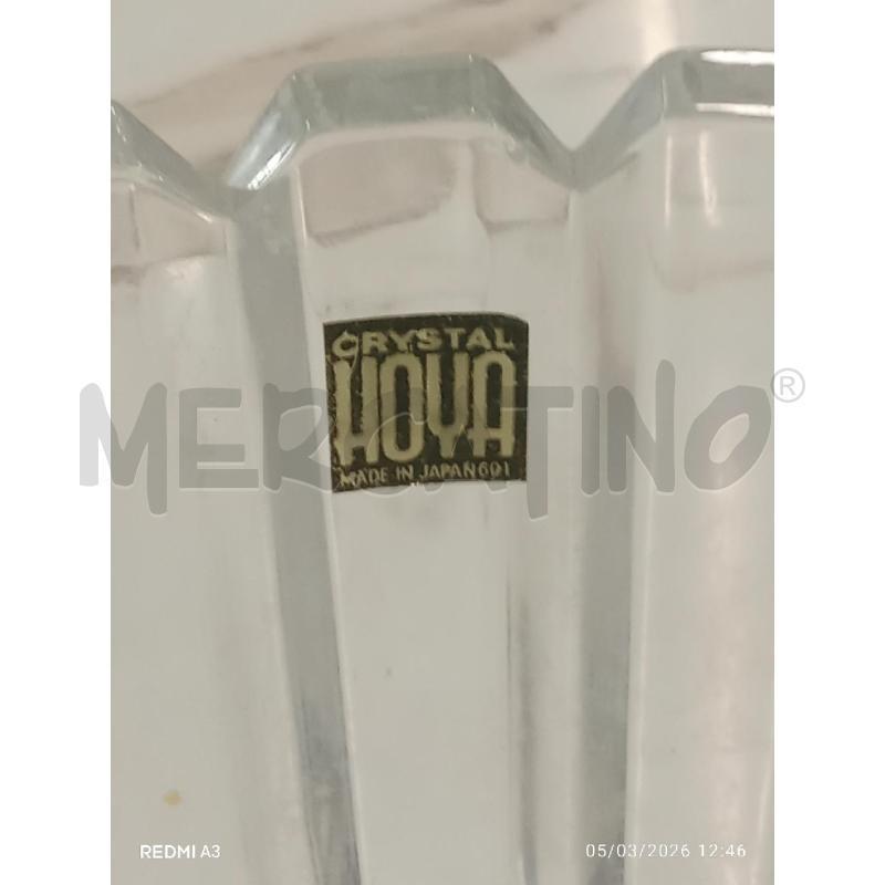 VASO CRISTALLO HOYA  | Mercatino dell'Usato San giorgio del sannio 5