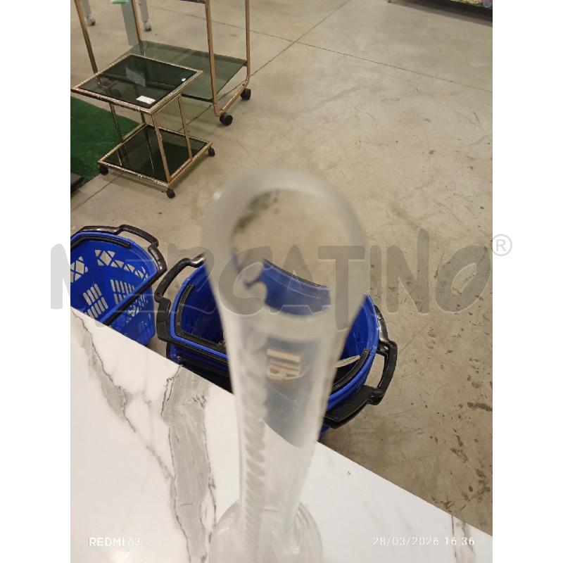 VASO CRISTALLO LAVORATO  | Mercatino dell'Usato San giorgio del sannio 4