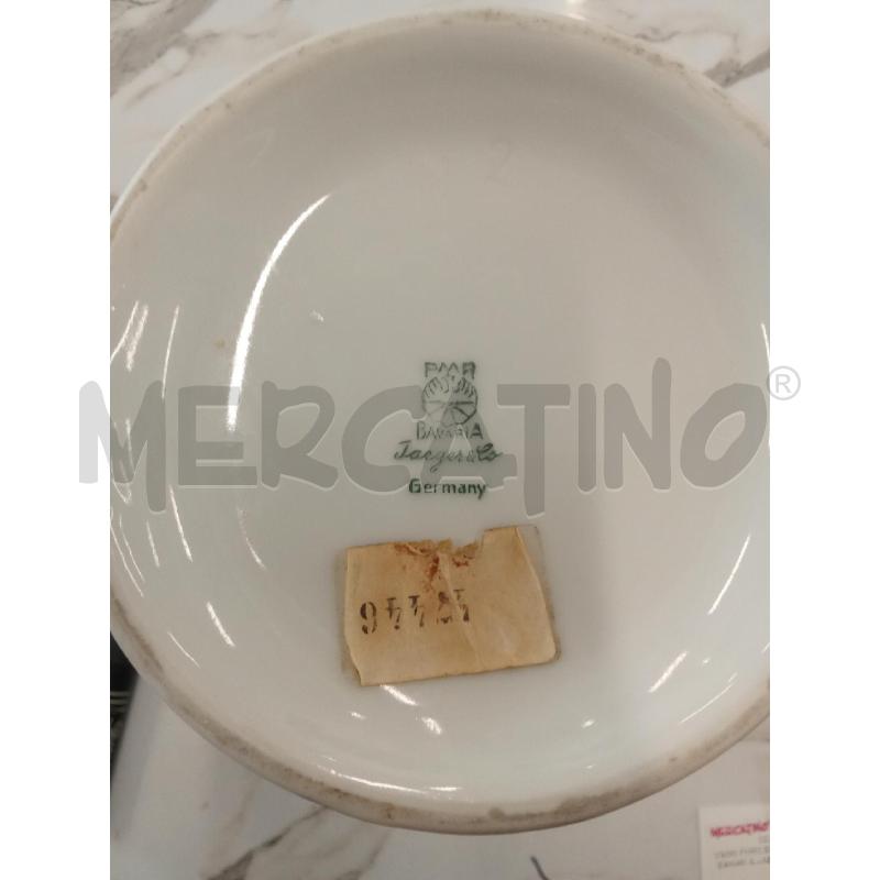 VASO PORCELLANA FIORI BAVARIA JAEGER  | Mercatino dell'Usato San giorgio del sannio 5