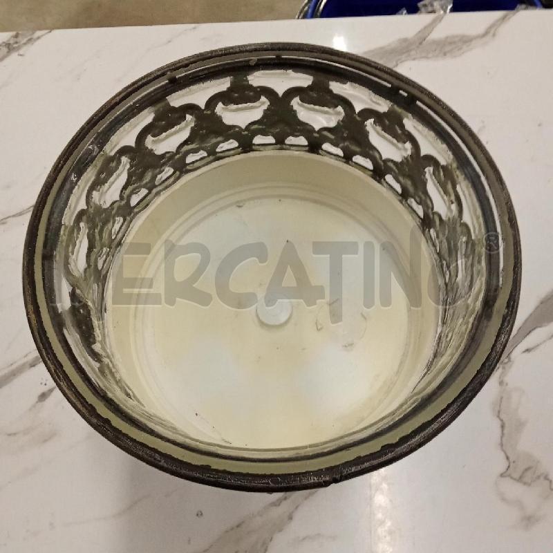 VASO VETRO SUPPORTO FERRI  | Mercatino dell'Usato San giorgio del sannio 2