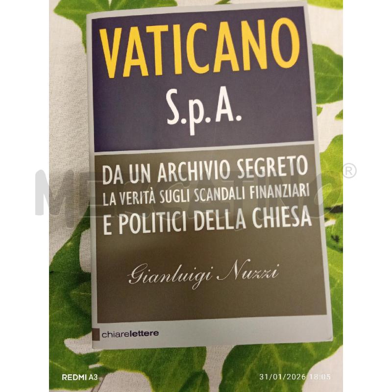 VATICANO S.P.A GIANLUIGI NUZZI  | Mercatino dell'Usato San giorgio del sannio 1