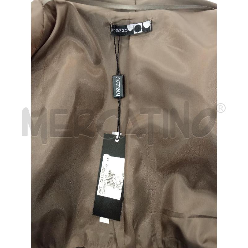 VESTITO DONNA 2 PZ COPRISPALLE MARRONE GONNA PALLONCINO SPALLINE SOTTILI | Mercatino dell'Usato San giorgio del sannio 2