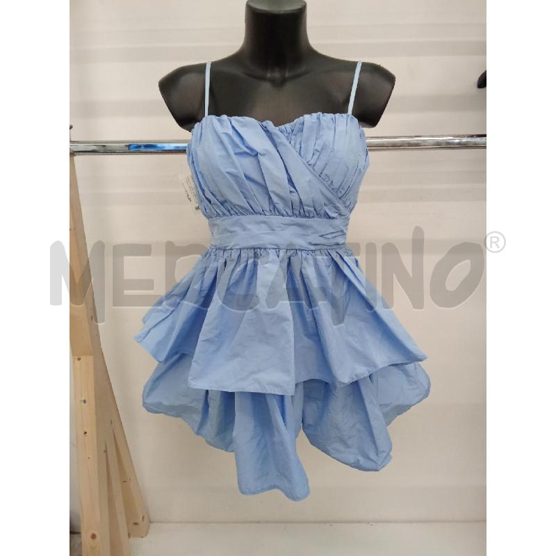 VESTITO DONNA AZZURRO RINASCIMENTO FASCIA BALZE | Mercatino dell'Usato San giorgio del sannio 2