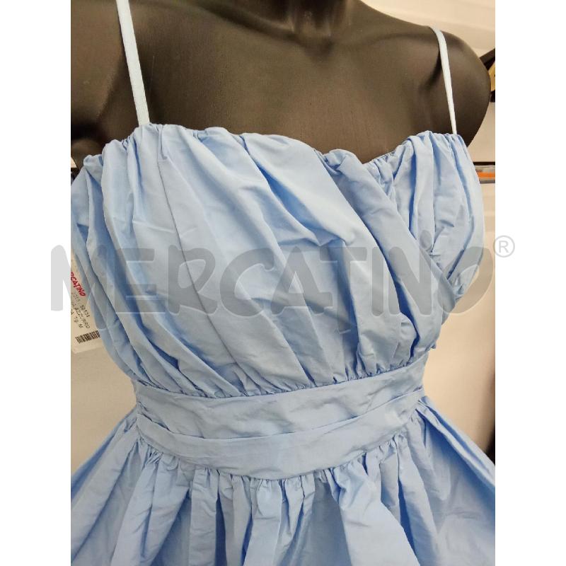 VESTITO DONNA AZZURRO RINASCIMENTO FASCIA BALZE | Mercatino dell'Usato San giorgio del sannio 3