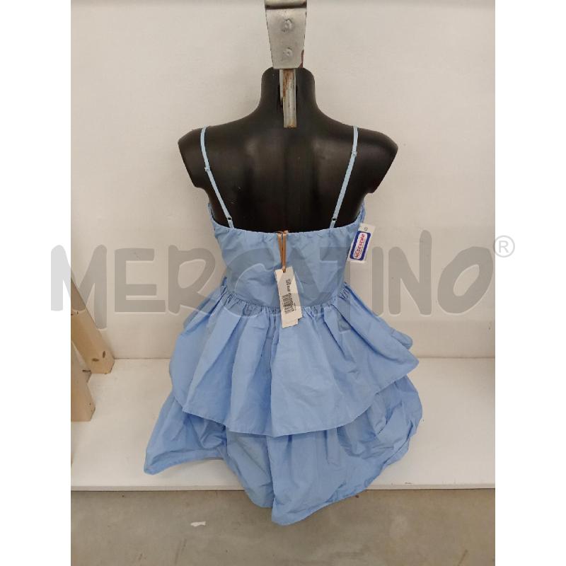 VESTITO DONNA AZZURRO RINASCIMENTO FASCIA BALZE | Mercatino dell'Usato San giorgio del sannio 4