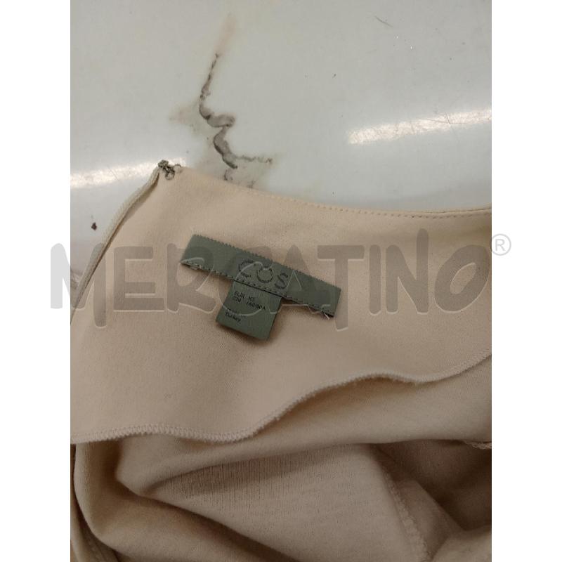 VESTITO DONNA BEIGE COS | Mercatino dell'Usato San giorgio del sannio 3