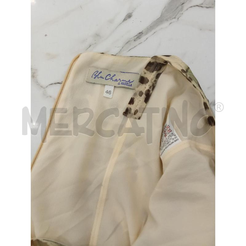 VESTITO DONNA BEIGE MACULATO BLUE CHANCE BY MARELLA | Mercatino dell'Usato San giorgio del sannio 5