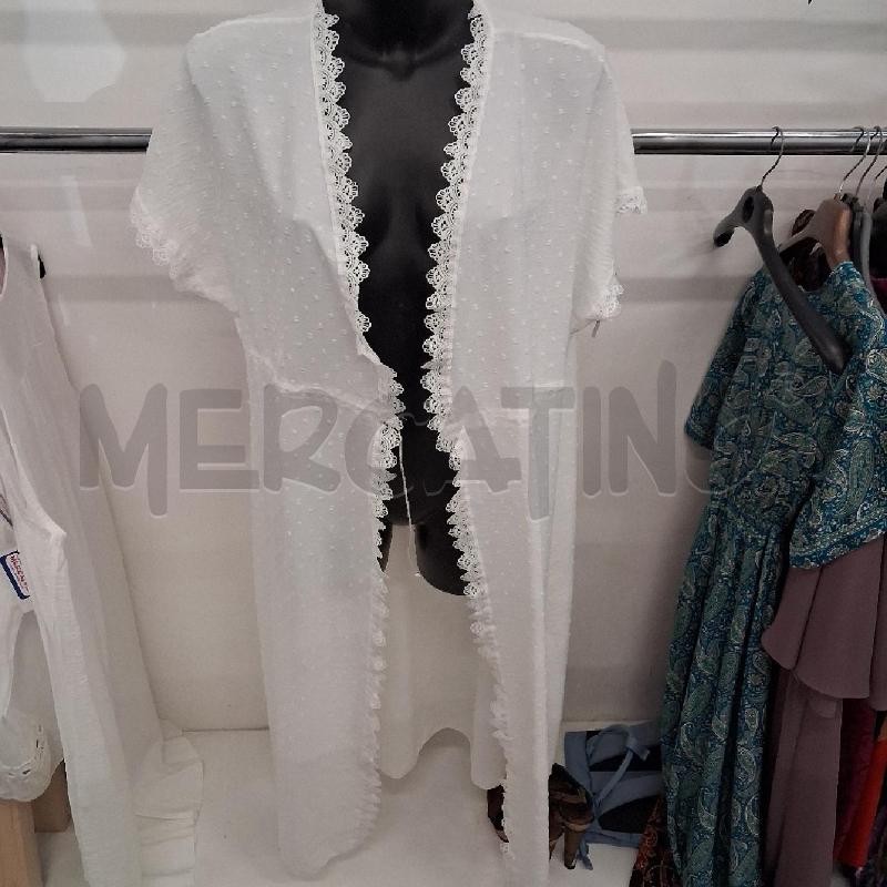 VESTITO DONNA BIANCO LUNGO PORTAFOGLIO INS RICAMATO NEW COLLECTION | Mercatino dell'Usato San giorgio del sannio 1