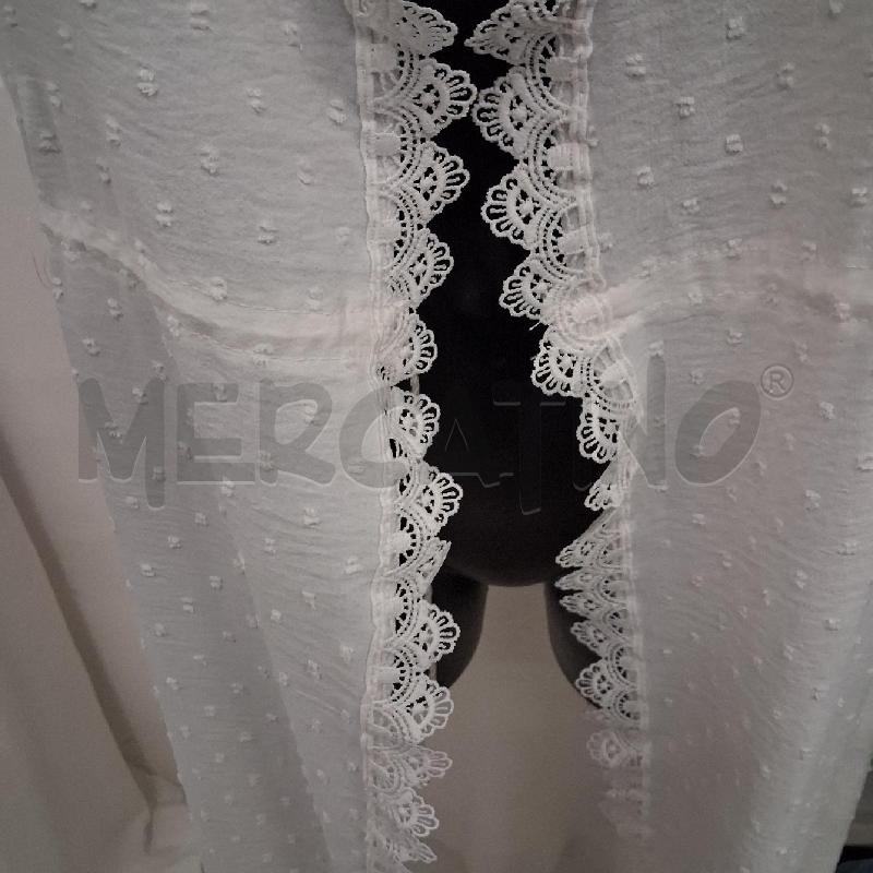 VESTITO DONNA BIANCO LUNGO PORTAFOGLIO INS RICAMATO NEW COLLECTION | Mercatino dell'Usato San giorgio del sannio 2