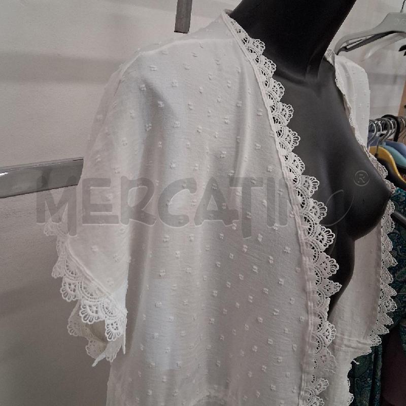 VESTITO DONNA BIANCO LUNGO PORTAFOGLIO INS RICAMATO NEW COLLECTION | Mercatino dell'Usato San giorgio del sannio 4