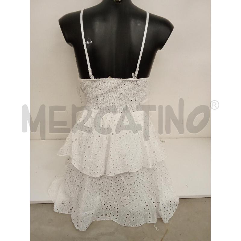 VESTITO DONNA BIANCO MERLETTO | Mercatino dell'Usato San giorgio del sannio 3