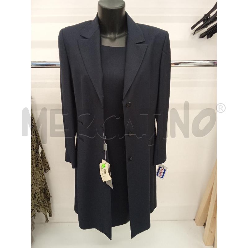 VESTITO DONNA BLU BROTEX 2 PX GIACCA BLU LUNGA  | Mercatino dell'Usato San giorgio del sannio 1