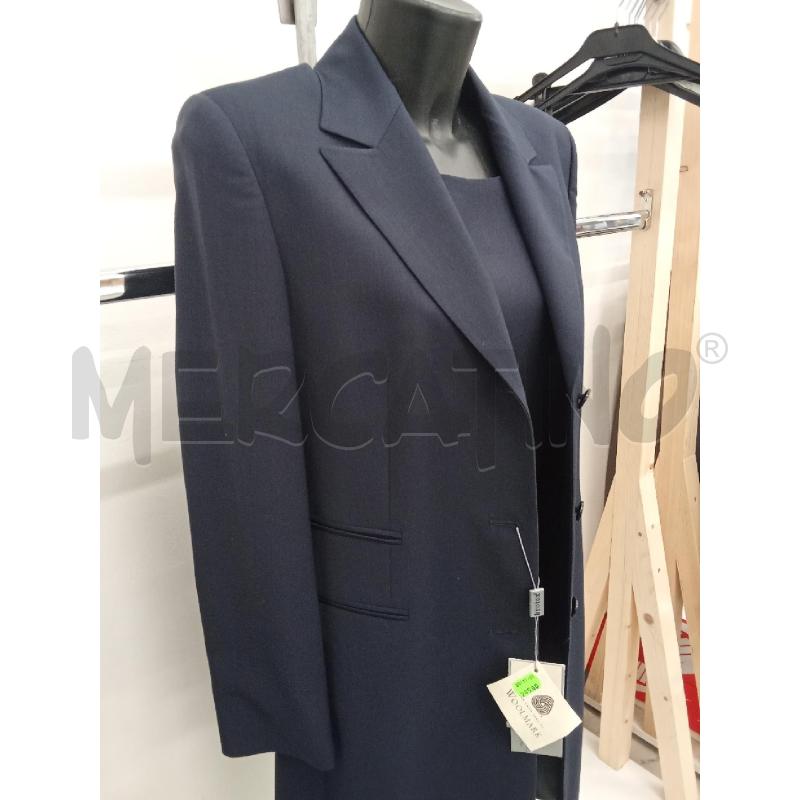 VESTITO DONNA BLU BROTEX 2 PX GIACCA BLU LUNGA  | Mercatino dell'Usato San giorgio del sannio 2