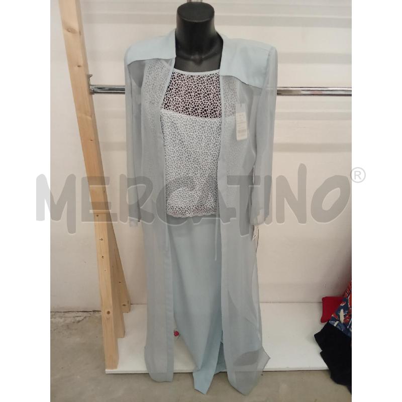 VESTITO DONNA ELEG.NERO LUNGO +STOLA PERLA NERA | Mercatino dell'Usato San giorgio del sannio 1
