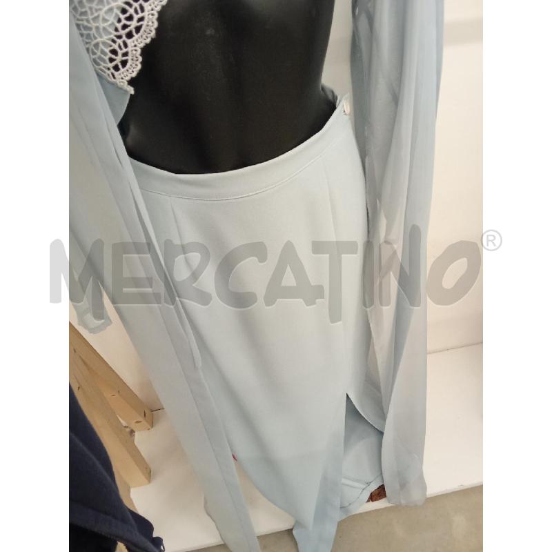 VESTITO DONNA ELEG.NERO LUNGO +STOLA PERLA NERA | Mercatino dell'Usato San giorgio del sannio 3